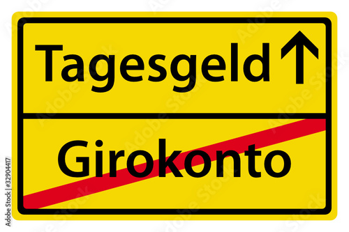 Tagesgeld anstatt Girokonto