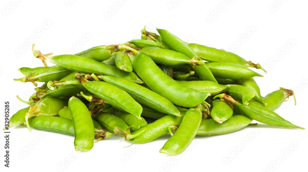 ripe green peas