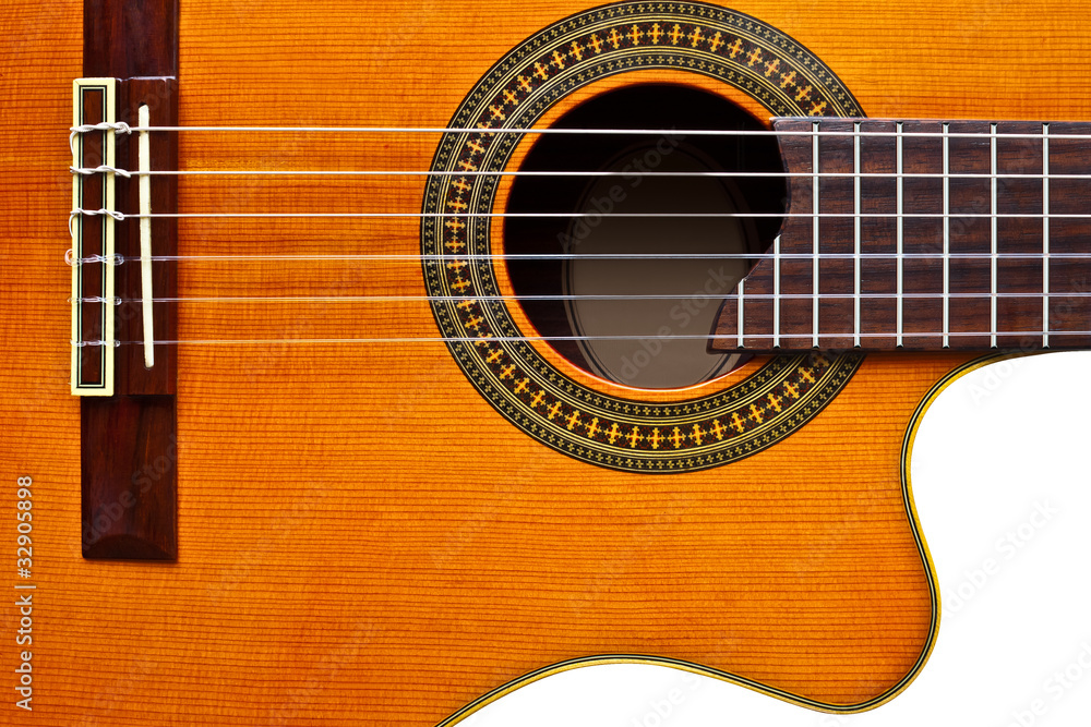 classical guitar/isolated classical guitar/isolated