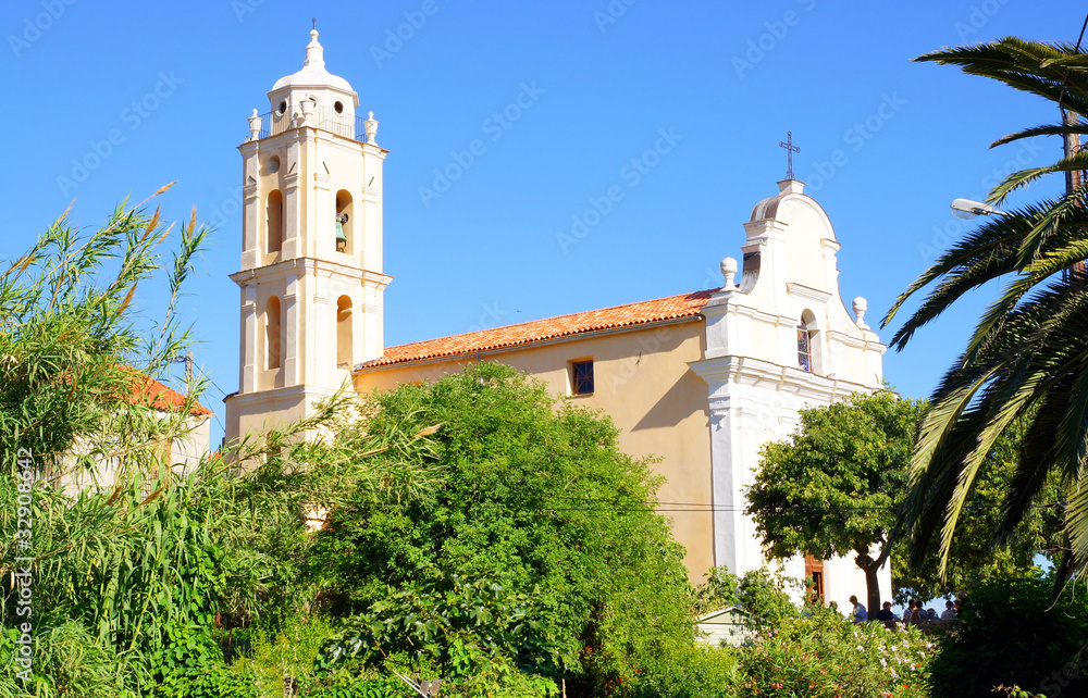 Fototapeta premium église de Cargèse
