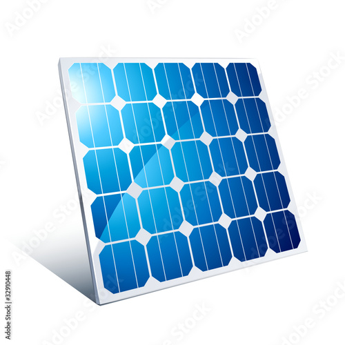 Obraz na płótnie panneau solaire / solar panel w salonie