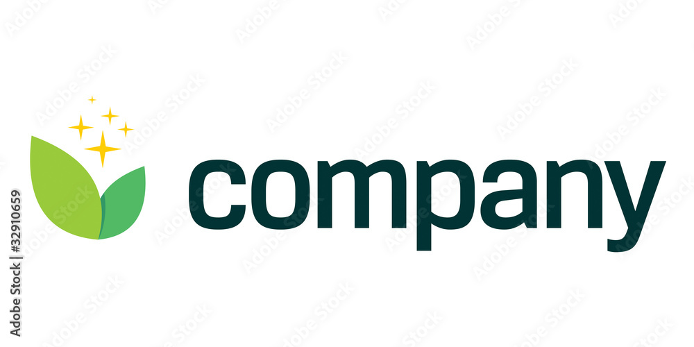 Fototapeta premium Natural medecine logo