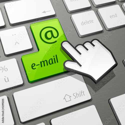 clavier e-mail / keyboard e-mail