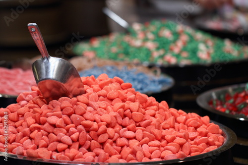 multicolored candy
