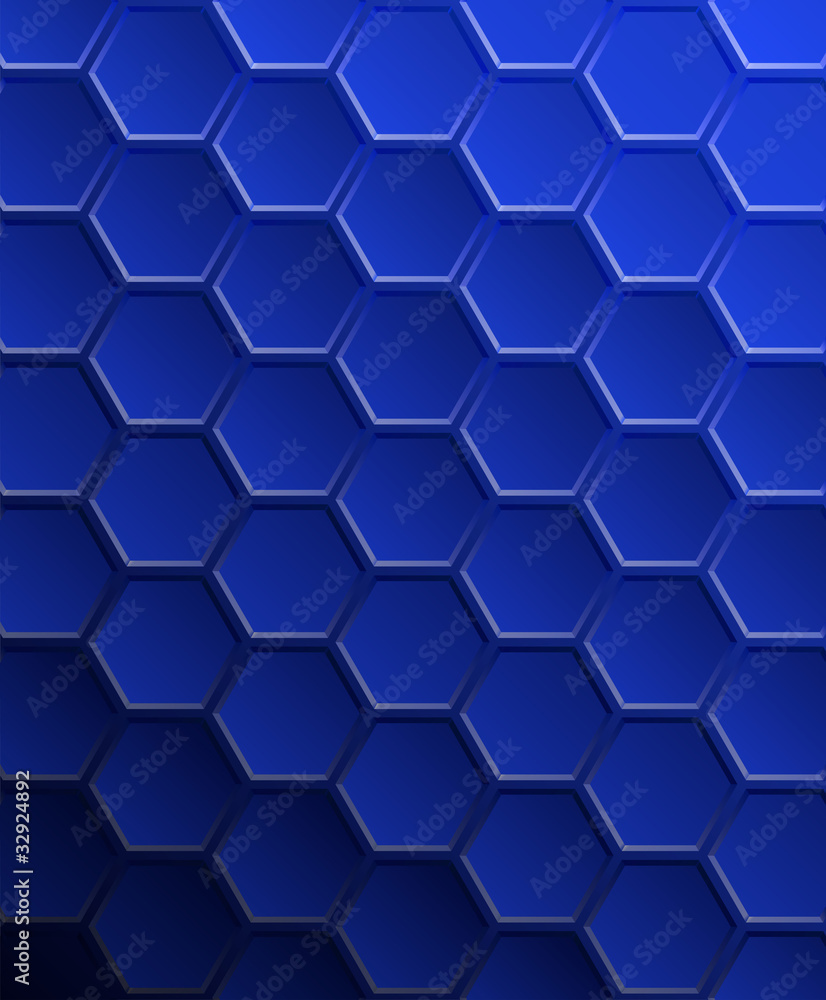 Background of hexagons. Background of hexagons.