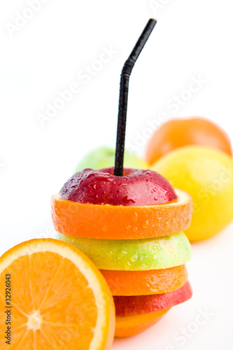 beautiful juicy fruits