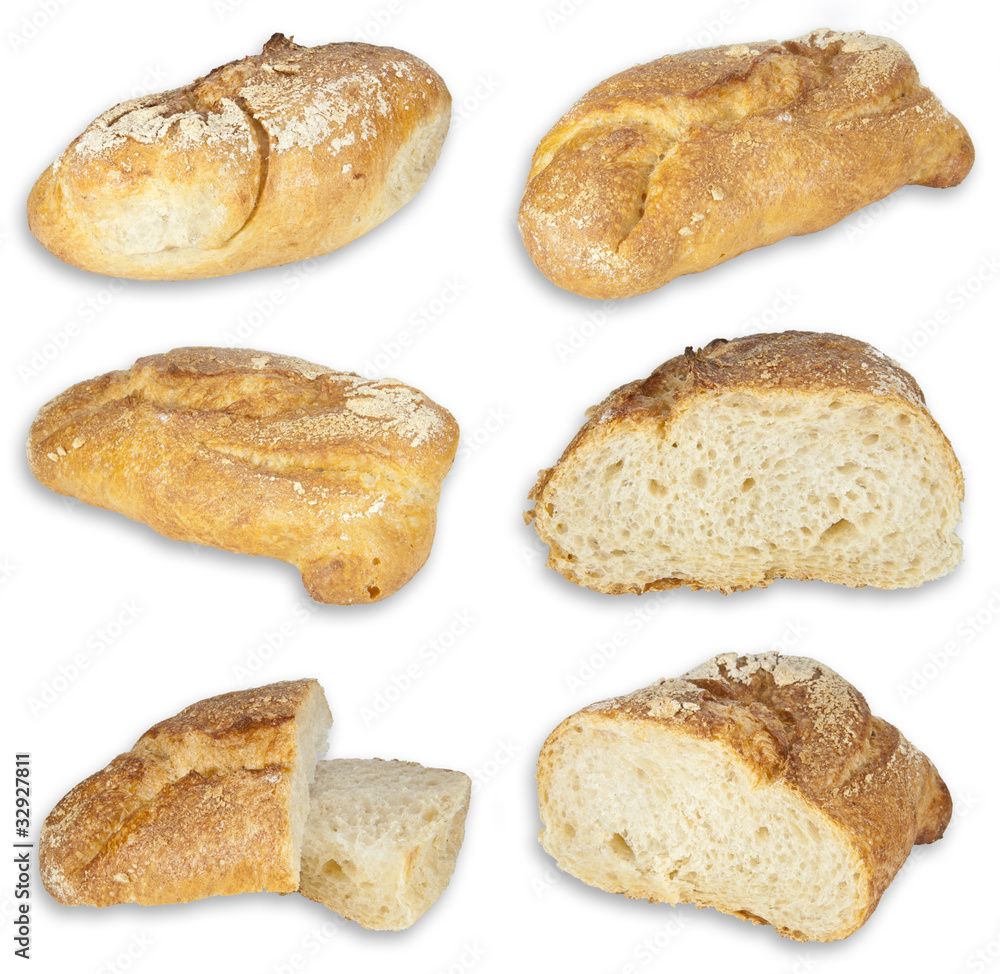 Rustikales Brötchen Rustikales Brötchen