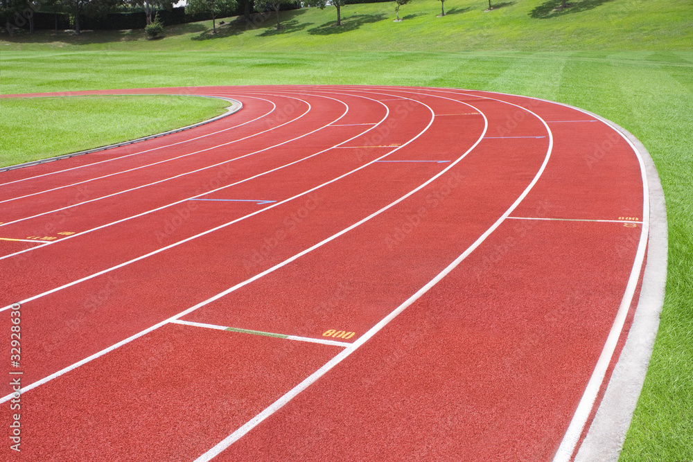 Stadium racing track background Stadium racing track background