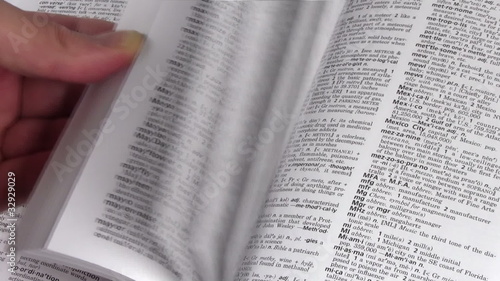 flipping through dictionary V6 - HD