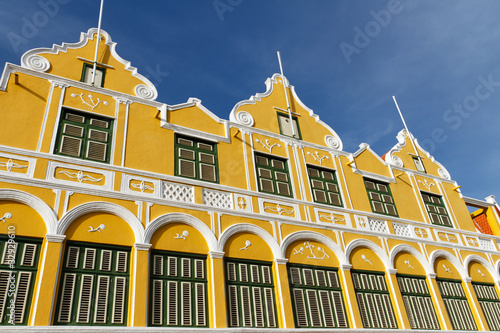 Yellow House in Curacao