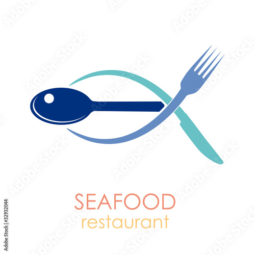 Logo seafood restaurant # Vector