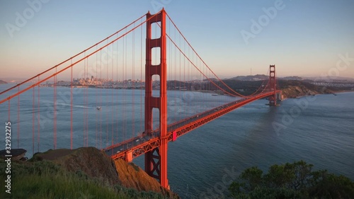 San Francisco Golden Gate Bridge timelapse
