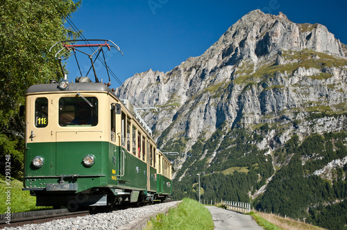 cable train in grindelwald