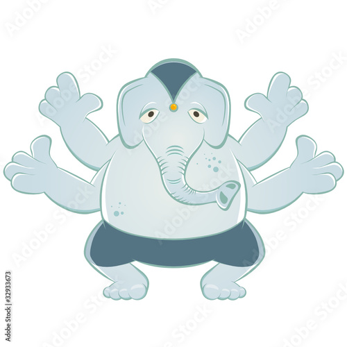 ganesha gott cartoon