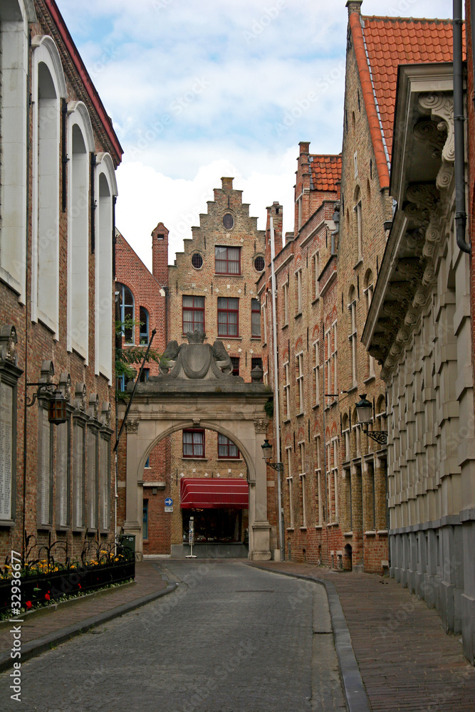 street in Bruges