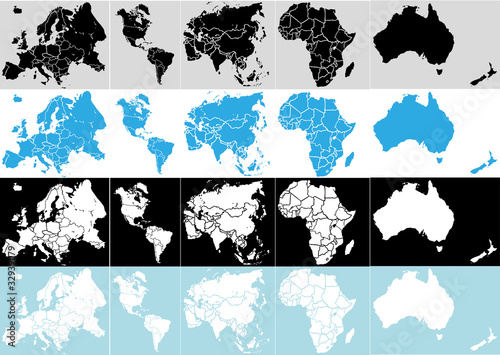 Weltkugel Weltkarte Landkarte Globus Karte 6