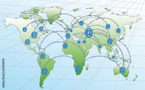 Réseaux internet dans le monde