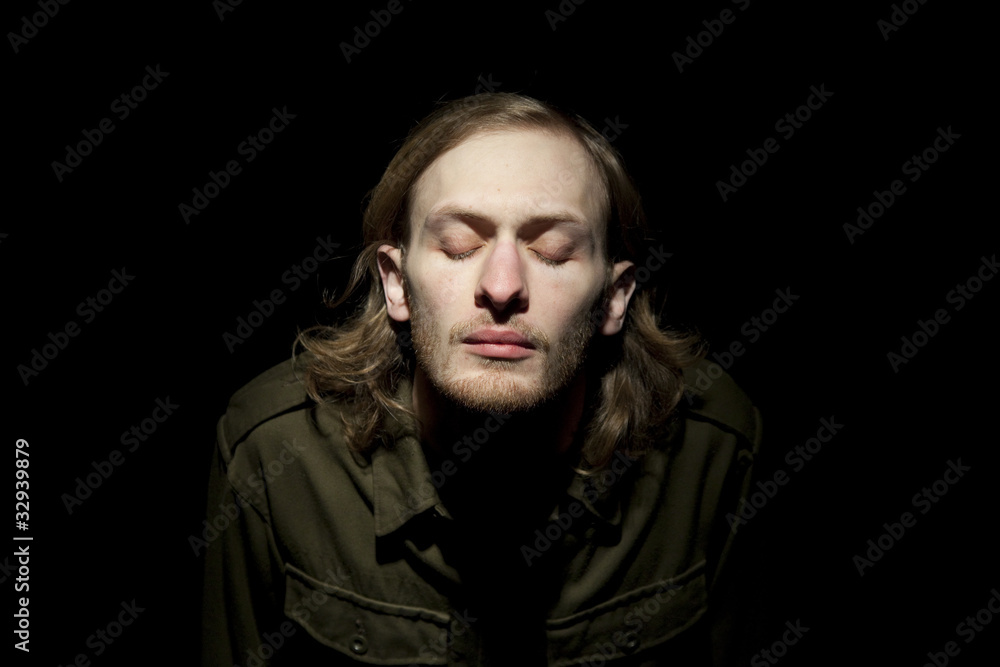 Fototapeta premium Zamknięte oczy