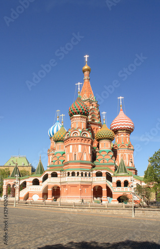 St. Basil's Cathedral at the Red Square in Moscow (Russia)