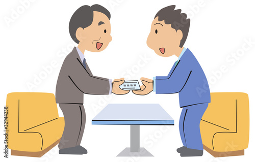 名刺交換