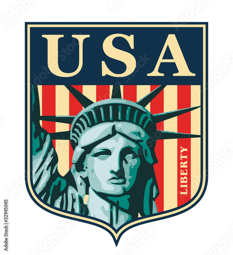 Statue of Liberty. New York landmark and symbol.