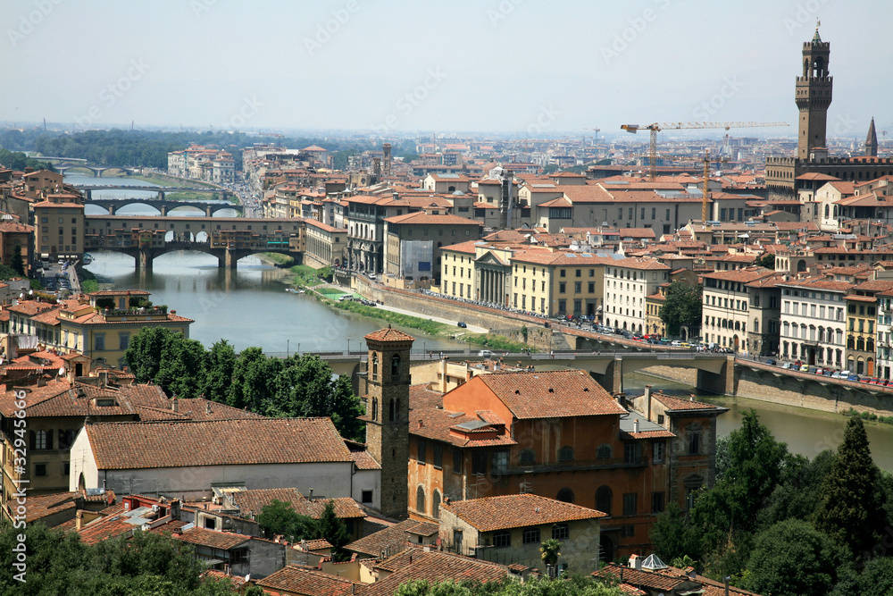 Arno River. Florence, Italy
