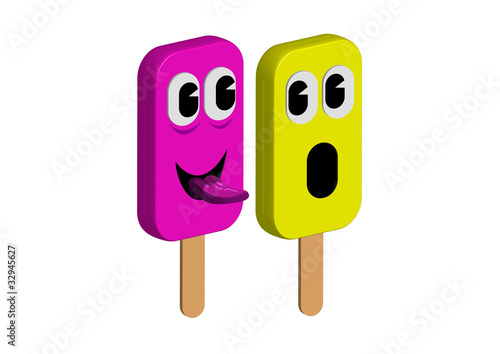 Eis am Stiel
