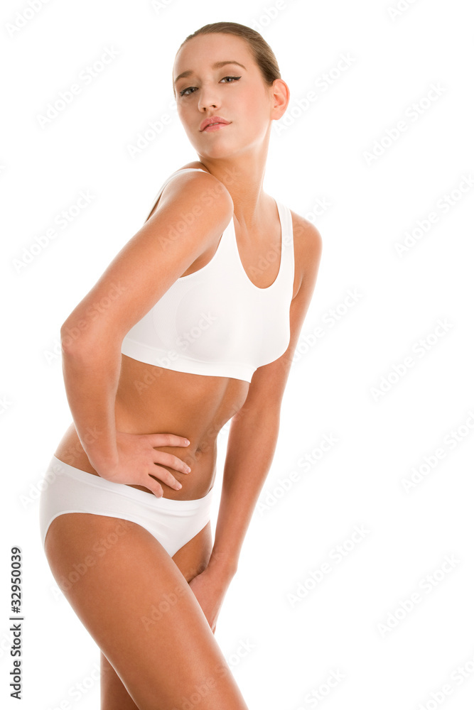 Obraz premium Woman wearing lingerie