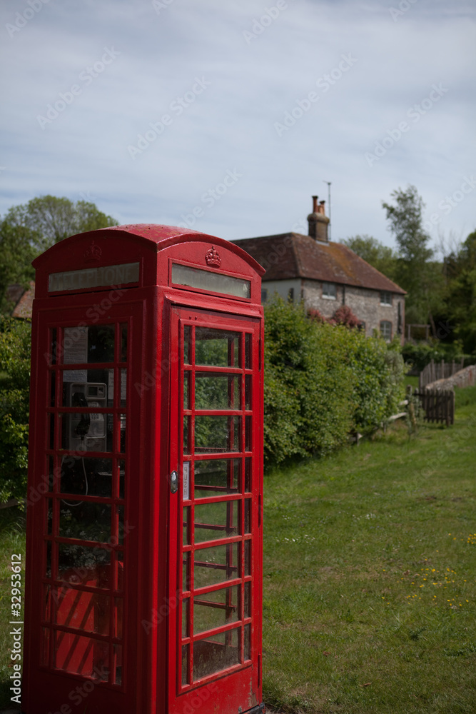Cabine téléphonique, angleterre Cabine téléphonique, angleterre