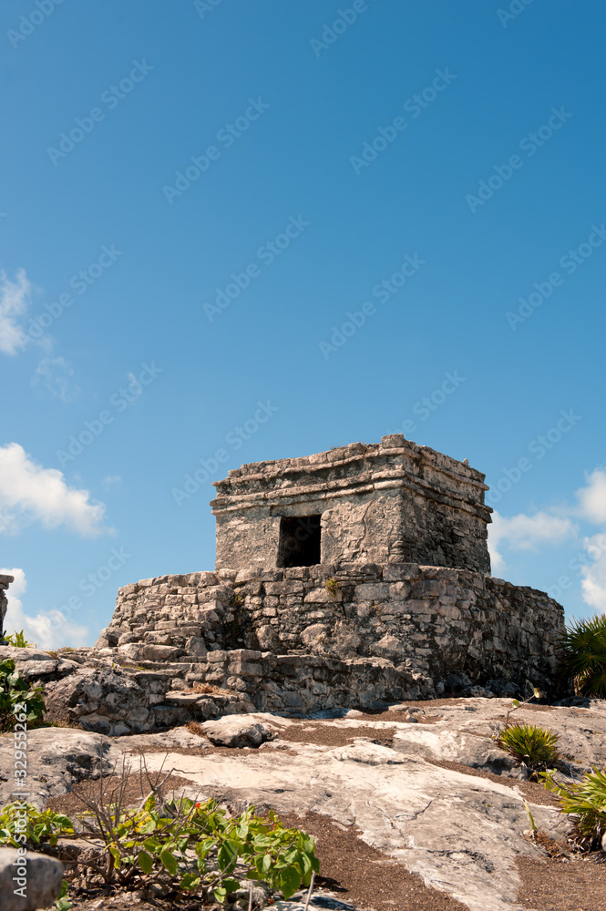 Maya ruins at Tulum, Mexico.