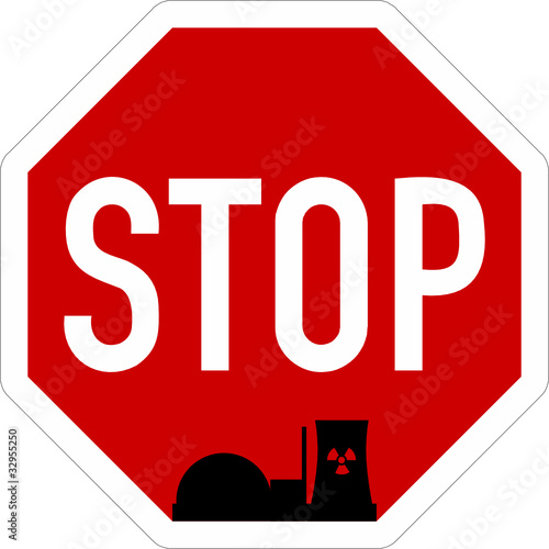 Atomkraft - Stoppschild