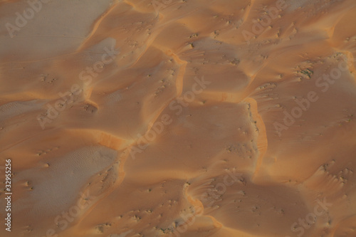 Deserto arabico vista aerea