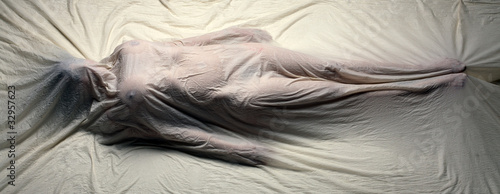 Obraz na plátně Shrouded Woman