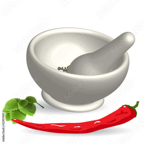 mortar for spice