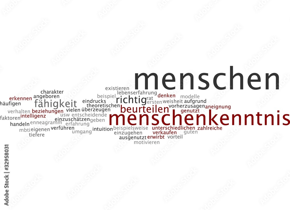 Menschenkenntnis Menschenkenntnis