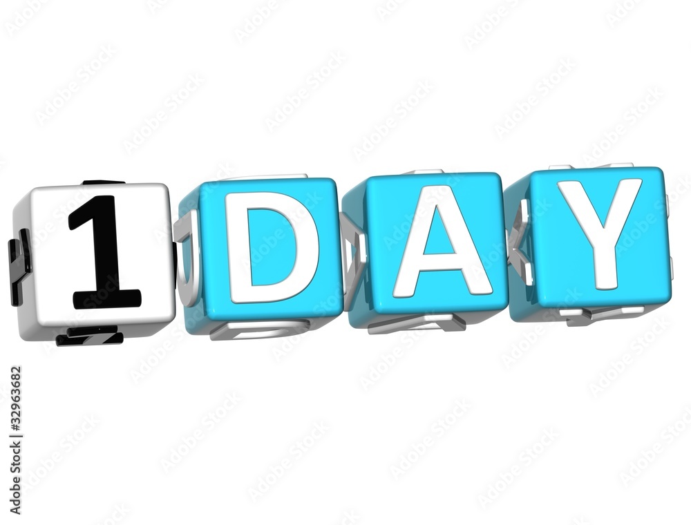 One Day Cube text One Day Cube text
