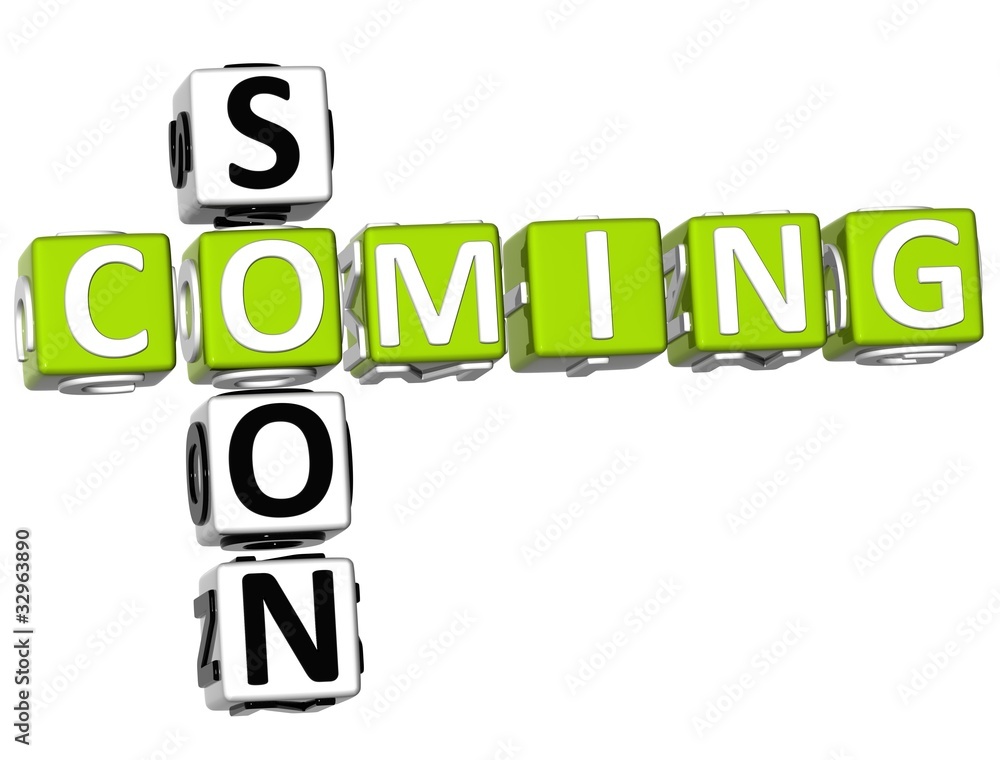 3D Cooming Soon Crossword 3D Cooming Soon Crossword