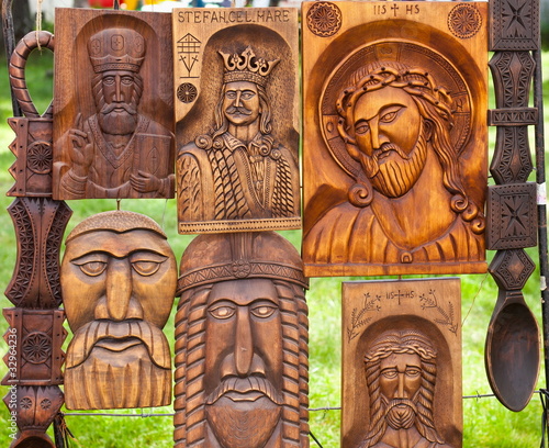 Wooden decorations
