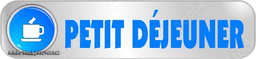 bouton petit déjeuner