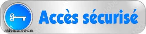 bouton accès sécurisé