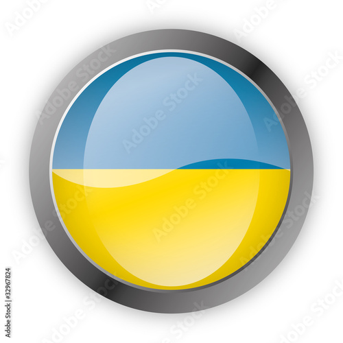 Button Europa - Ukraine Ukrajina