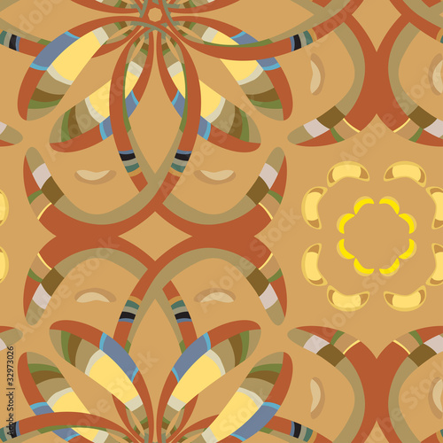 Seamless Warm Florets