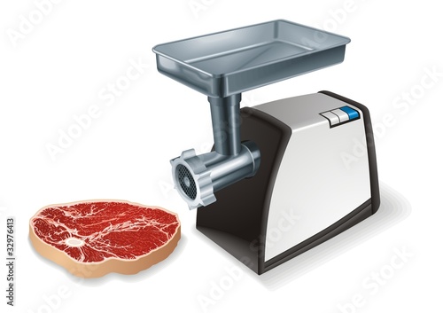 Meat Grinder vector
