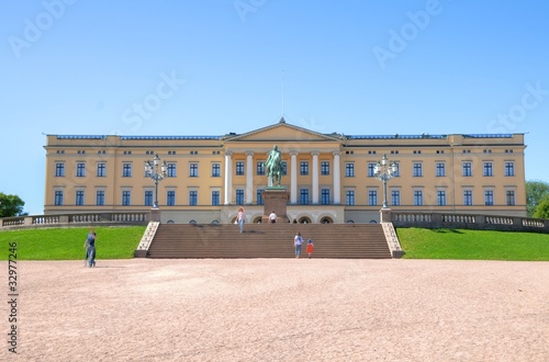 Oslo (Norway) - Palace "Slottet"