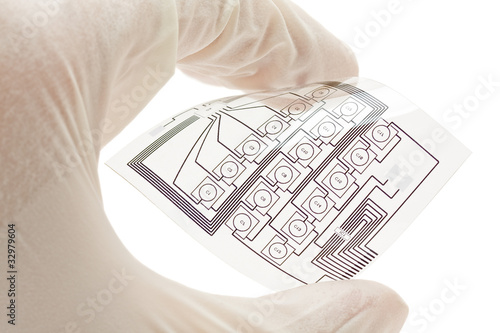 Flexible printed electric circuit