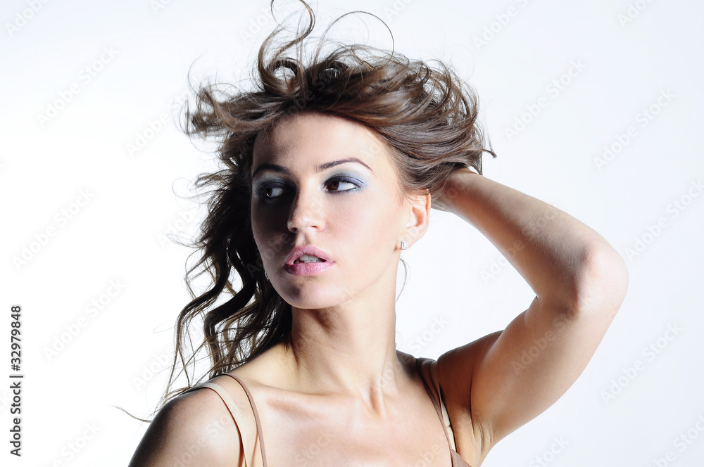 Obraz premium portret pięknej kobiety