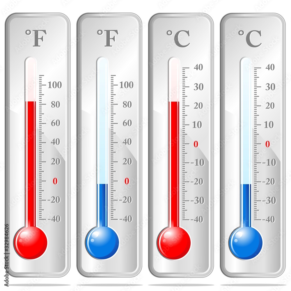 Termometro Temperatura Gradi-Thermometer Degrees-Vector Stock Vector |  Adobe Stock