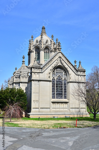Green-Wood cemetery - chapel, Brooklyn, NY