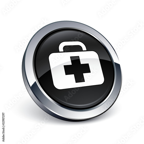 icône bouton internet santé