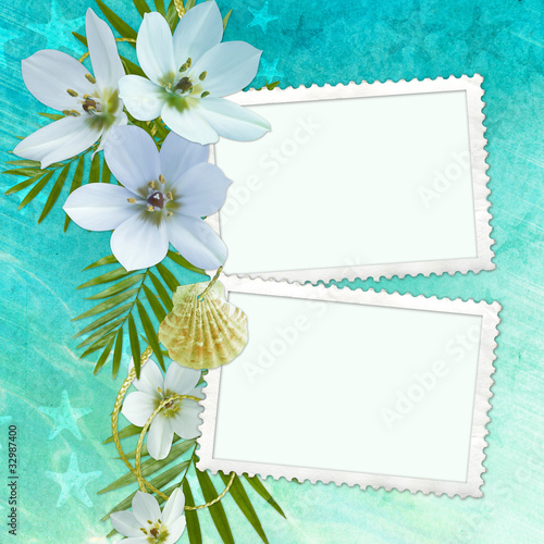 Summer greeting card